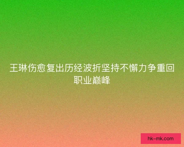 王琳伤愈复出历经波折坚持不懈力争重回职业巅峰
