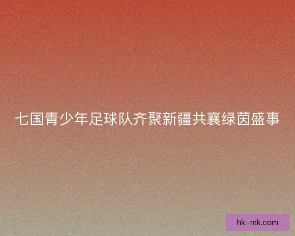 七国青少年足球队齐聚新疆共襄绿茵盛事